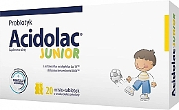 Пробиотик для детей со вкусом белого шоколада Polpharma Acidolac Junior