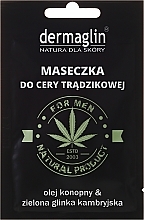 Маска для лица Dermaglin For Men Natural Product