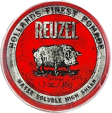 Plaukų pomada Reuzel Water Soluble Red High Sheen Pomade