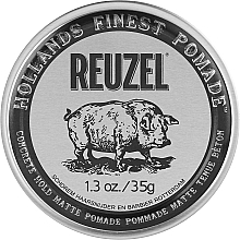 Plaukų modeliavimo pomada Reuzel Concrete Hold Matte Pomade