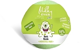 Бомба для ванн "Монстрик Max" Milky Dream Kids