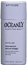 Pieštukinis veido anti-amžiaus serumas su peptidais Attitude Oceanly Phyto-Age Face Serum	