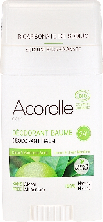 Citrinų ir žaliųjų mandarinų dezodorantas - Acorelle Deodorant Balm