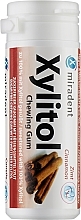 Kramtomoji guma "Cinamonas" Miradent Xylitol Chewing Gum Cinnamon