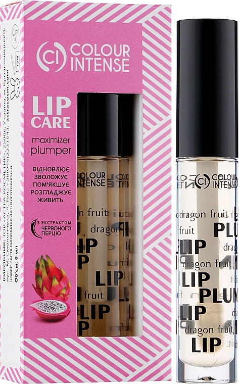 Lūpų apimties blizgesys “Pitaya” - Colour Intense Lip Care Maximizer Plumper