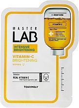 Lakštinė veido kaukė su vitaminu C Tony Moly Master Lab Vitamin C Mask