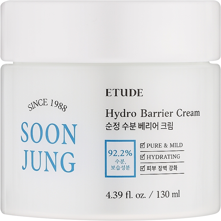 Защитный крем для лица - Etude House Soon Jung Hydro Barrier Cream