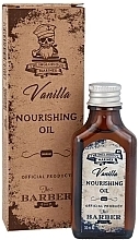 Масло для питания и блеска бороды The Inglorious Mariner Vanilla Nourishing Beard Oil