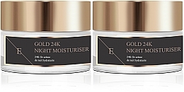 Набор Eclat Skin London 24k Gold Night Moisturiser Kit (nigth/cr/2x50ml)