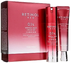 Rinkinys Tony Moly Retinol Red 0.1% Wrinkle Multi Cream Set (f/cr/50ml + f/cr/30ml)