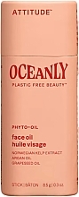 Sausas maitinamasis veido aliejus-pieštukas su argano aliejumi Attitude Oceanly Phyto-Oil Face Oil