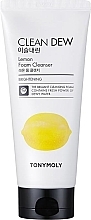 Valomosios putos Tony Moly Clean Dew Foam Cleanser Lemon