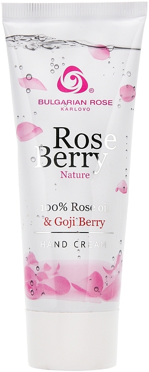 Крем для рук - Bulgarian Rose Rose Berry Nature Hand Cream