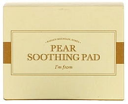 Подушечки для очищения лица I'm from Pear Soothing Pad