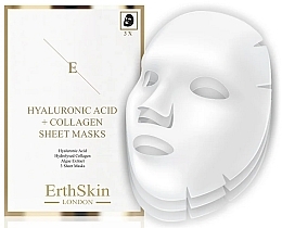 Маска для лица Eclat Skin London Hyaluronic Acid & Collagen Sheet Masks