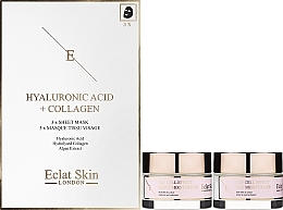 Набор Eclat Skin London Ultimate Day & Night Youth Regime with Sheet Mask Set (f/mask/1x3pc + f/cr/2x50ml)