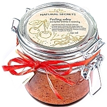 Druskos šveitiklis Sultinga vyšnia su vanile Natural Secrets Peeling Solny 