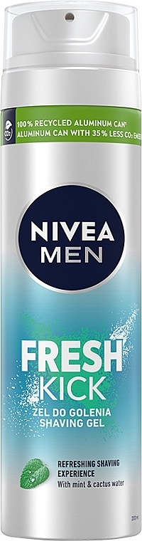 Гель для бритья - NIVEA MEN Fresh Kick Shaving Gel