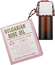 Болгарское розовое масло в стеклянной бутылке Bulgarian Rose 100% Natural Rose Oil