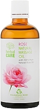 Масло для массажа "Роза" Bulgarian Rose Herbal Care