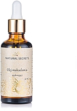 Makadamijos riešutų aliejus Natural Secrets Macadamia Oil