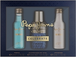 Pepe Jeans Celebrate For Him Rinkinys (edp/30ml + sh/gel/50ml + f/lot/50ml)	