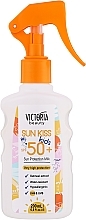 Vaikiškas apsauginis kūno purškiklis Victoria Beauty Sun Kiss Kids Sun Protective Milk SPF50