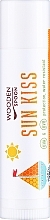 Apsauginis lūpų balzamas Wooden Spoon Sun Kiss Lip Balm SPF45