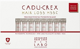 Лечение существенного выпадения волос у мужчин Labo Cadu-Crex Man Treatment for Advanced Hair Loss HSSC