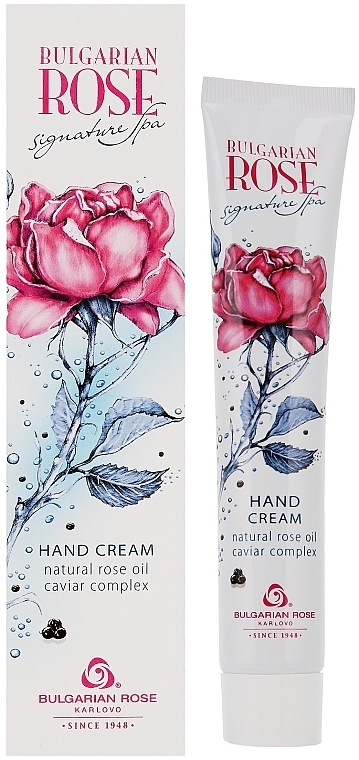 Крем для рук с комплексом черной икры - Bulgarian Rose Caviar Complex Hand Cream