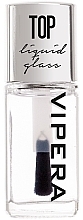 Верхнее покрытие для лака Vipera Top Coat Liquid Glass