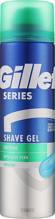 Гель для бритья для чувствительной кожи - Gillette Series Sensitive Skin Shave Gel for Men