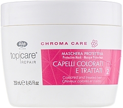 Apsauginė kaukė plaukų spalvai išsaugoti Lisap Top Care Repair Chroma Care Protective Mask