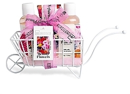 Набор, 5 продуктов IDC Institute Beauty Flowers Wheelbarrow Set