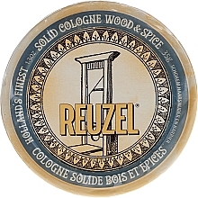 Kietas odekolonas po skutimosi Reuzel Wood & Spice Solid Cologne Balm