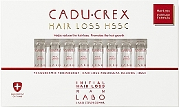 Лечение умеренного выпадения волос у мужчин Labo Cadu-Crex Man Treatment for Initial Hair Loss HSSC