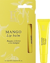 Бальзам для губ с ароматом манго Eclat Skin London Mango Lip Balm