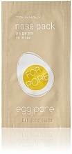 Nosies pleistras nuo inkštirų Tony Moly Egg Pore Nose Pack