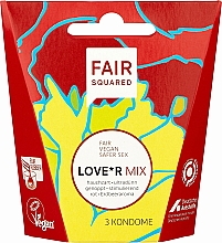 Kondomen 3 St. Fair Squared Love*R Mix Condoms