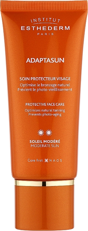 Gesichtscreme mit Sonnenschutz SPF 15 - Esthederm Adaptasun "Normal"