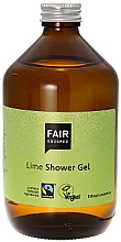 Natürliches Duschgel für trockene und empfindliche Haut mit Limettenduft Fair Squared Lime Shower Gel