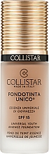 Collistar Fondotinta Unico Universal Youth Essence SPF 15 Getönte verjüngende Gesichtsfoundation mit Sonnenschutz LSF 15