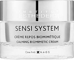 Beruhigende biomimetische Gesichtscreme Institut Esthederm Sensi System Calming Biomimetic Cream