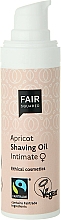 Rasieröl für den Intimbereich mit Aprikose Fair Squared Apricot Shaving Oil