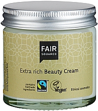 Intensiv pflegende reichhaltige Gesichtscreme mit 5 hochwertigen Ölen Fair Squared Extra Rich Beauty Cream