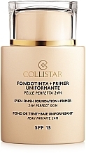 Collistar Foundation Primer Perfect Skin Smoothing 24H SPF15 Langanhaltende und glättende Grundierung LSF 15