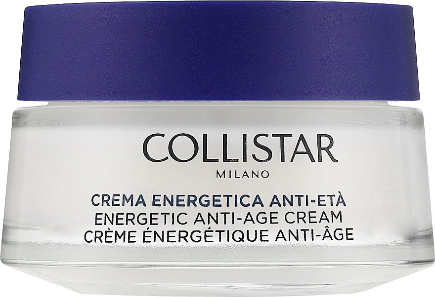 Energetisierende Anti-Aging Gesichtscreme mit Weintraube - Collistar Energetic Anti-Age Cream with red Aglianico Grape