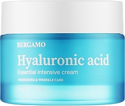 Крем для лица с гиалуроновой кислотой Bergamo Hyaluronic Acid Essential Intensive Cream