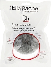 Очищающий спонж конняку с бамбуковым углем Ella Bache Konjac Sponge