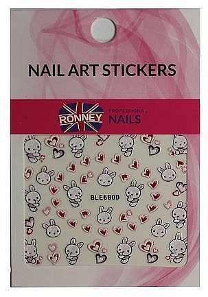 Nagu dizaina uzlīmes - Ronney Professional Nail Art Stickers